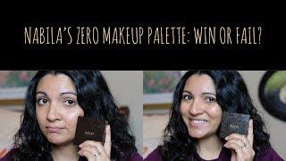 Nabila's Zero Makeup Palette:  Win or Fail?