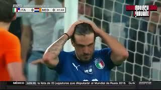 Italia vs Holanda 1-1 Resumen Goles Amistoso Internacional 04 /06/ 2018