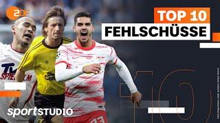 Top 10 Fehlschüsse der Bundesliga-Geschichte | sportstudio