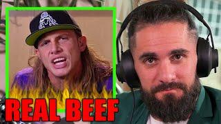 Seth Rollins Admits He Has "Real Life Beef" w/ Matt Riddle