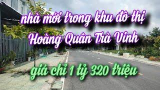 MS 509 bán nhà phường 4 thành phố Trà Vinh, thổ cư sở hữu nhà đầy đủ, giá 1 tỷ 320 triệu