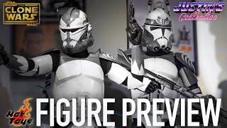 Hot Toys Clone Commander Wolffe & Wolfpack Clone Trooper - Figure Preview Episode 337