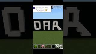 Musa dar #you #name #minecraft #youtube