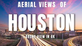 Stunning Aerial Views of Houston | 4K Drone Footage | Toycu World Geography #houston #usa