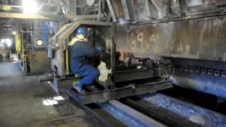 Punching the Tuyeres in the Peirce-Smith Converter at a Copper Smelter