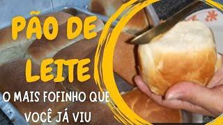 Pão de Leite Caseiro Fofinho e Fácil de Fazer: Receita Perfeita para a Família!  A vó que lute