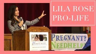 Stand up for the unborn! Lila Rose @ 40 Days for Life | tradcatmaria vlogs