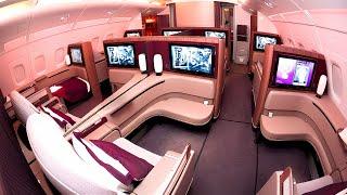 Qatar Airways A380 First Class Flight from Doha to Sydney | Full Flight Experience & Lounge