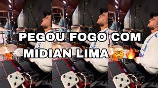 #drumcam Não Pare - Midian Lima - Lucas Regio