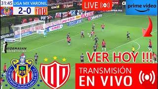 Chivas vs. Necaxa En Vivo, donde ver, a que hora juega, PARTIDO HOY CHIVAS VS NECAXA J 13 TV USA