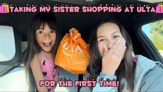 TAKING MY SISTER SHOPPING AT ULTA! ️ HER FIRST TIME!