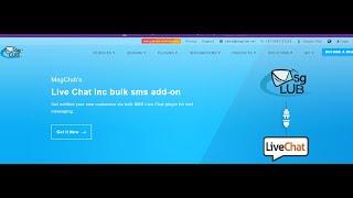 How to send sms and add contact of livechat integrate with msgclub?