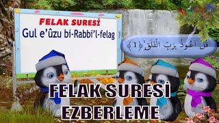 Felak Suresi | Felak Suresi Ezberleme  | Çocuklar için Namaz Sureleri | Surah Al-Falaq | Didiyom Tv