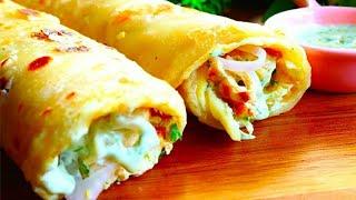 Chicken Malai Tikka Rolls  l  Cooking with Benazir