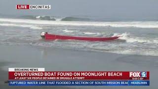 Panga Capsizes In Encinitas Maritime Smuggling Attempt