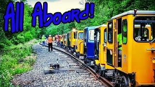 Riding The Rails On A Speeder (Incredible Experience) - Stourbridge Line