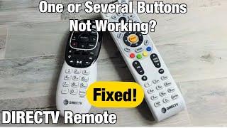 DIRECTV Remote Not Working? One Button, Some Buttons or All Buttons Don't Work? Try This First!