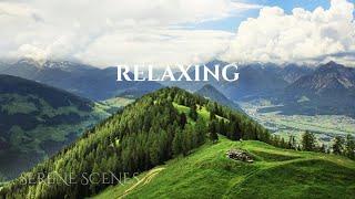 Stunning Landscapes and Calming Music for Relaxation - One Hour Serene Scenes