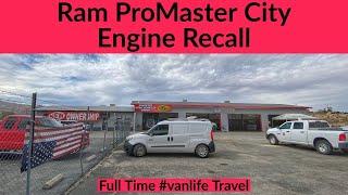 Ram ProMaster City Engine Recall