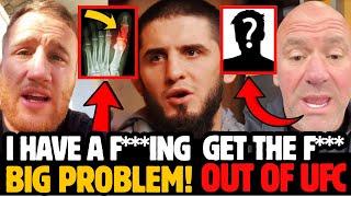 Justin Gaethje REVEALS SAD NEWS! Dana White RELEASES UFC fighter! Islam Makhachev next move LEAKED!?