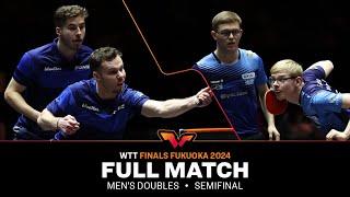 FULL MATCH | Bourrassaud / Dorr vs Lebrun / Lebrun | MD SF | #WTTFukuoka 2024