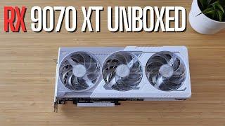 AMD Radeon RX 9070 XT Unboxing