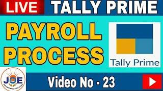 Payroll in Tally Prime | Payroll Voucher in Tally Prime | JOE Digital Academy