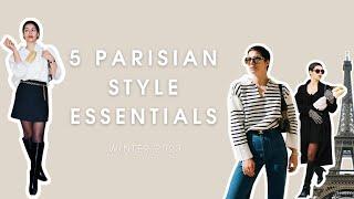 Classic French Style wardrobe | Five Parisian chic must-haves