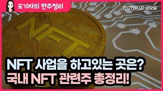 [도기자의 한주정리] 국내 NFT 관련주 총정리