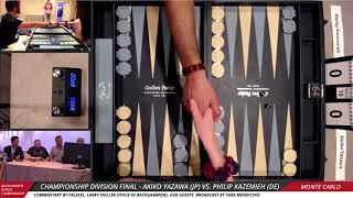 Championship Div. -- Championship Final + Commentary -- 19 pts -- Akiko Yazawa vs. Philip Kazemieh