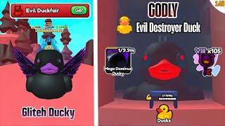 Evil Duckyfair | Gliteh Ducky - Evil Destroyer Duck & Arm Wrestle Simulator Roblox #148