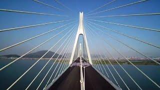 China Bridge from Above 珠海洪鹤大桥即将通车，航拍抢先看