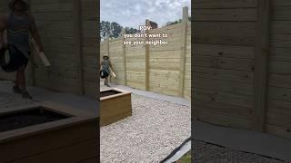 Privacy wall build #homeimprovement #homerenovation #diy #diyprojects #howto  #tutorial