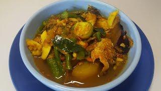 Thai Fish Organs Sour Soup (Kang Tai Pla) แกงไตปลาฉบับคนไกลบ้าน