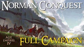 Age of Empires IV - Full Norman Campaign - Missions 1-10, The Conqueror of England!