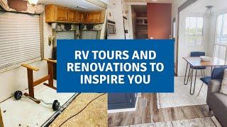 RV Tours and Renovation Inspiration for Your Home!