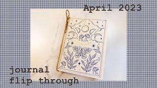 April 2023 Journal Flip Through