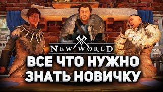 ВСЕ ЧТО НУЖНО ЗНАТЬ НОВИЧКУ В NEW WORLD!