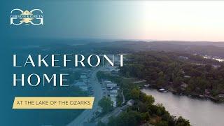 Must-See Lakefront Home For Sale at the Lake of the Ozarks