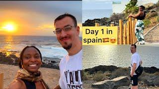 OUR FIRST EVENING IN TENERIFE, SPAIN!