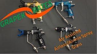 Air Assisted Airless/Airmix Spray Guns