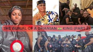 RICH CULTURE OF GHANA| BURIAL OF A GHANAIAN KING. #oforiwaaduodu #culturaltradition #trending