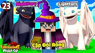 MINECRAFT PHÁP SƯ LUYỆN RỒNG * TẬP 23 | LỘC CƯỠI LIGHTFURY ĐI KHÁM PHÁ TÙM LUMPHÁT HIỆN RỒNG MỚI