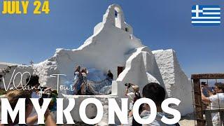 4K | Mykonos | Discovering the Charming Streets of Mykonos | 42-Minute Walking Tour | Osmo Pocket 3