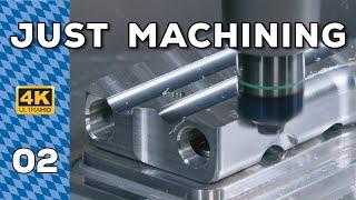 CNC Machining - second side job -  roughing off material | Hermle C400 | SolidCAM | ZeroClamp