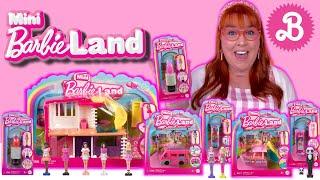 Unboxing SO MUCH Mini BarbieLand!! BarbieLand COLOR REVEAL, Mini DOLLHOUSE, Mini CUTIE REVEAL!!