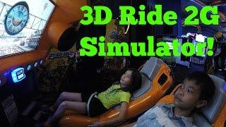 Typhoon Motion Theater Deluxe Arcade Game: Mad Wave 3D Ride Simulator With 2G Of Acceleration!