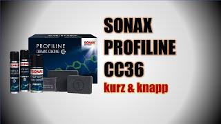 SONAX PROFILINE CC36 Keramikversiegelung kurz und knapp erklärt #SONAXschweiz