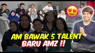 AM BAWAK 5 TALENT BARU AMZ !! - GADIS COMEL & CANTIK !