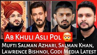 Mufti Salman Azhari | Salman Khan | Lawrence Bishnoi | Godi Media Latest | Mr Reaction Wala